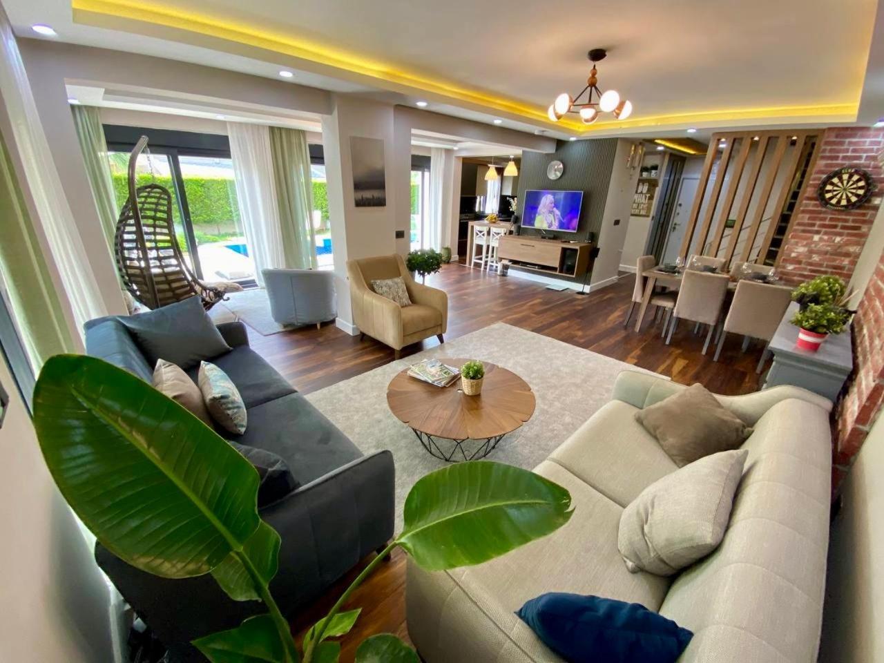 Villa Annabèll1 Havuzlu Jakuzili Triplex Lux villa Belek Extérieur photo