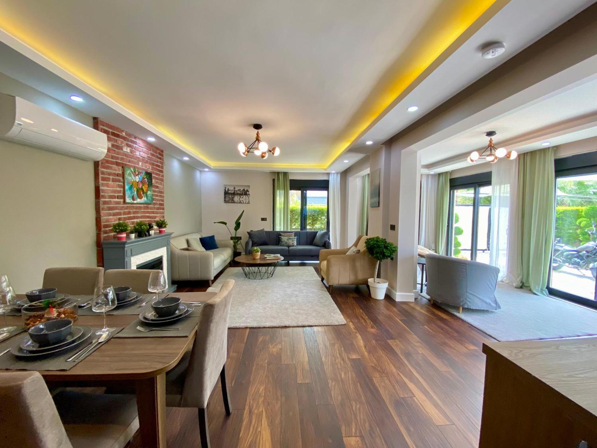 Villa Annabèll1 Havuzlu Jakuzili Triplex Lux villa Belek Extérieur photo