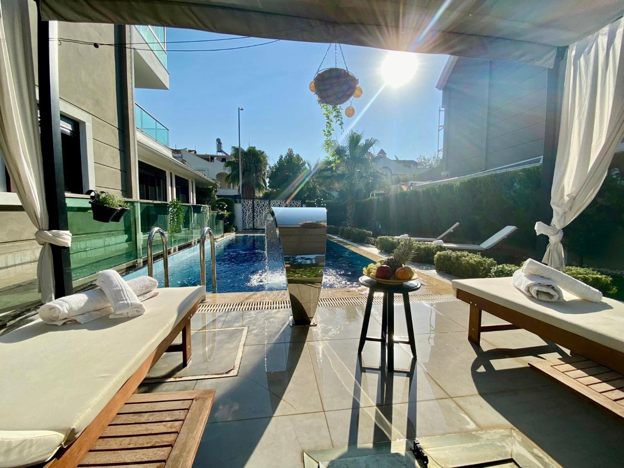 Villa Annabèll1 Havuzlu Jakuzili Triplex Lux villa Belek Extérieur photo