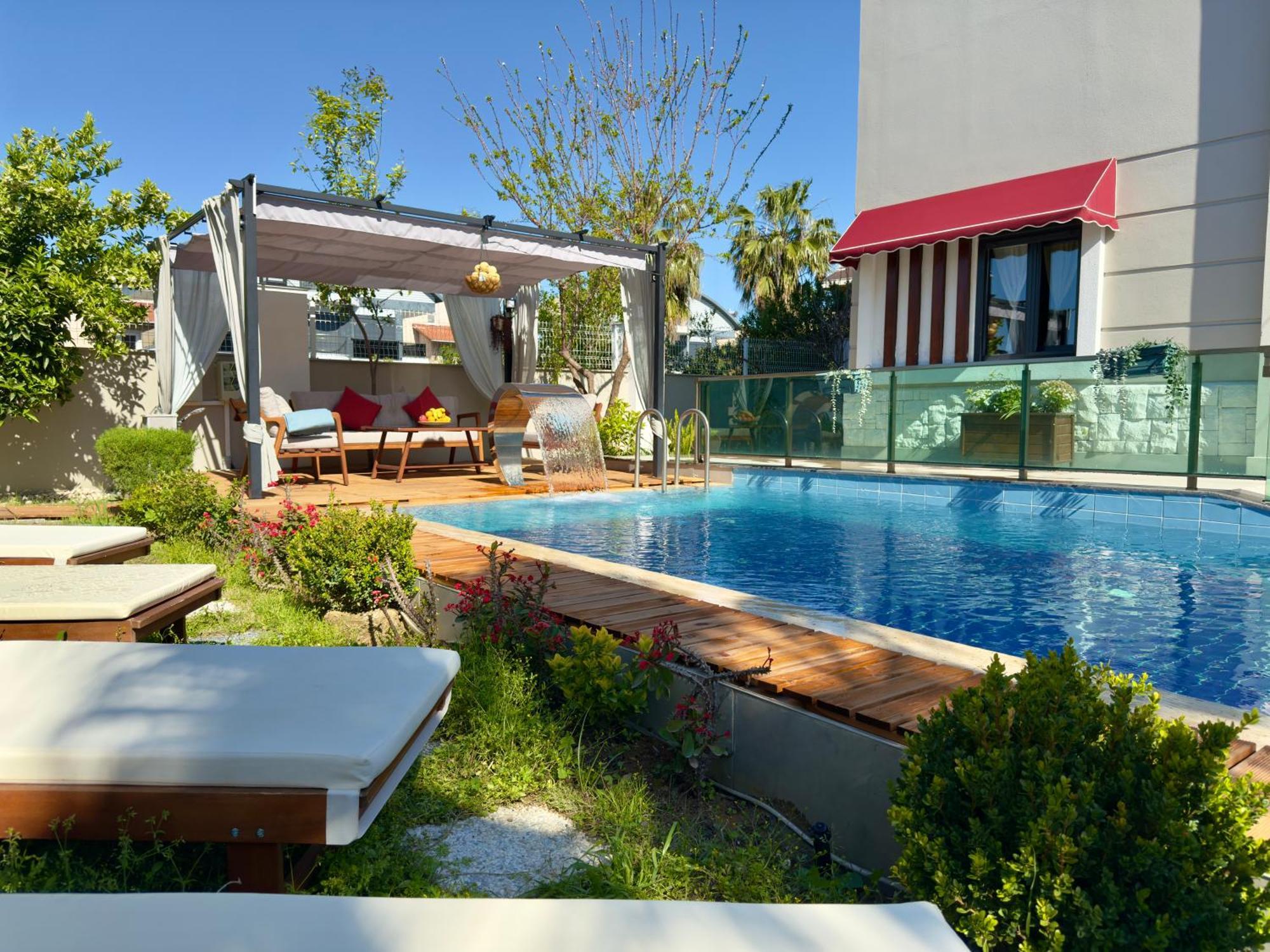 Villa Annabèll1 Havuzlu Jakuzili Triplex Lux villa Belek Extérieur photo