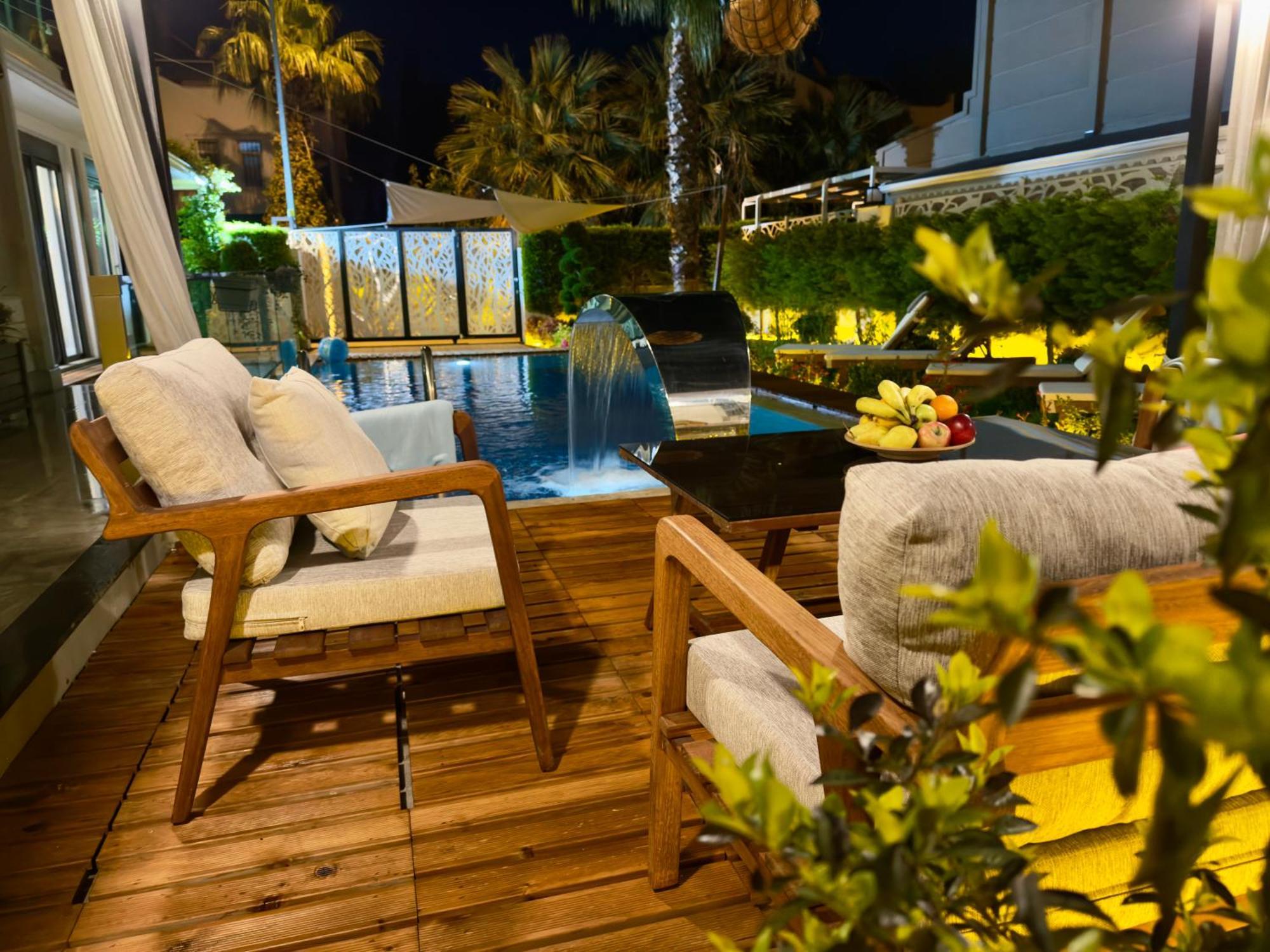 Villa Annabèll1 Havuzlu Jakuzili Triplex Lux villa Belek Extérieur photo