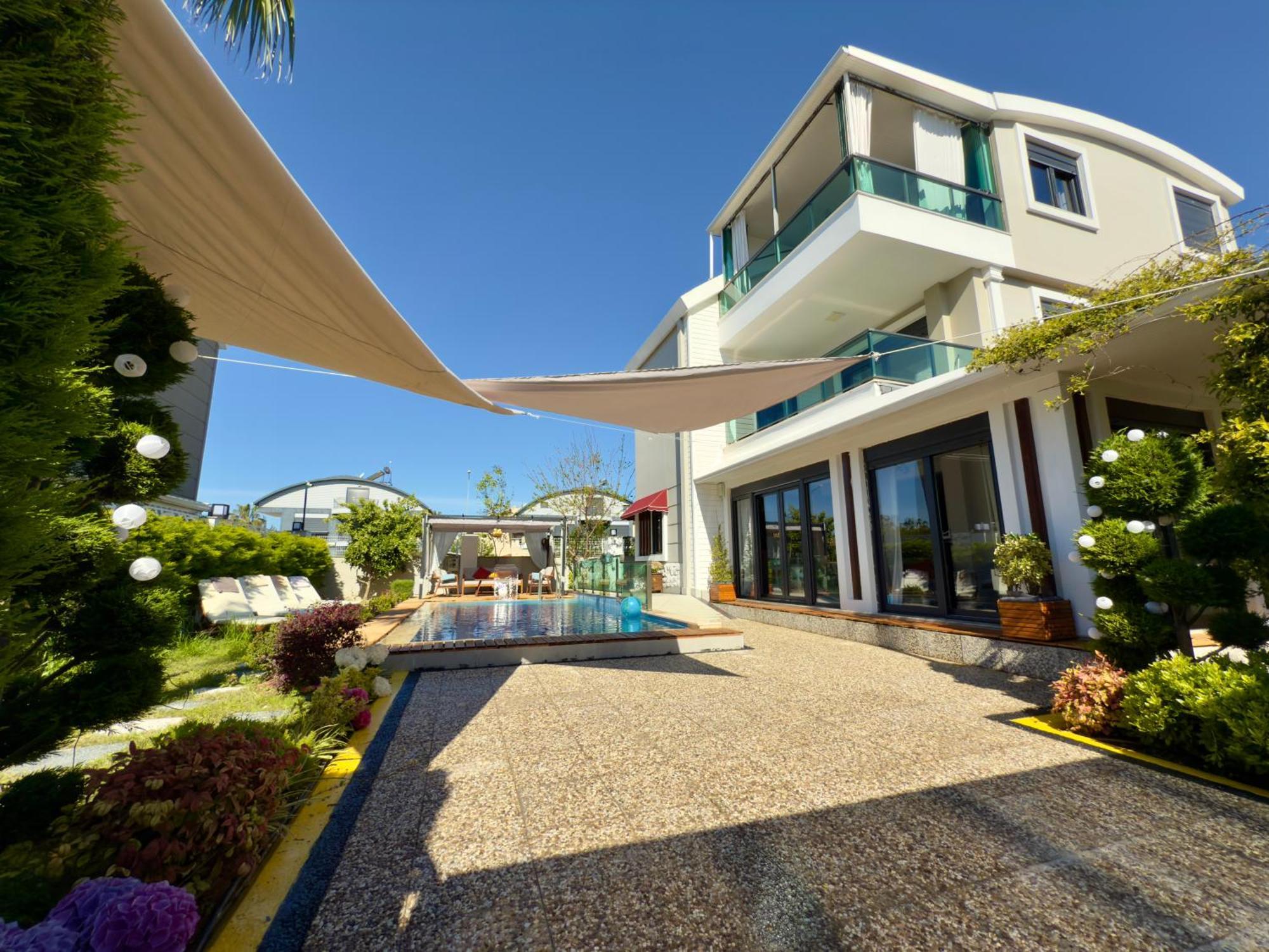 Villa Annabèll1 Havuzlu Jakuzili Triplex Lux villa Belek Extérieur photo