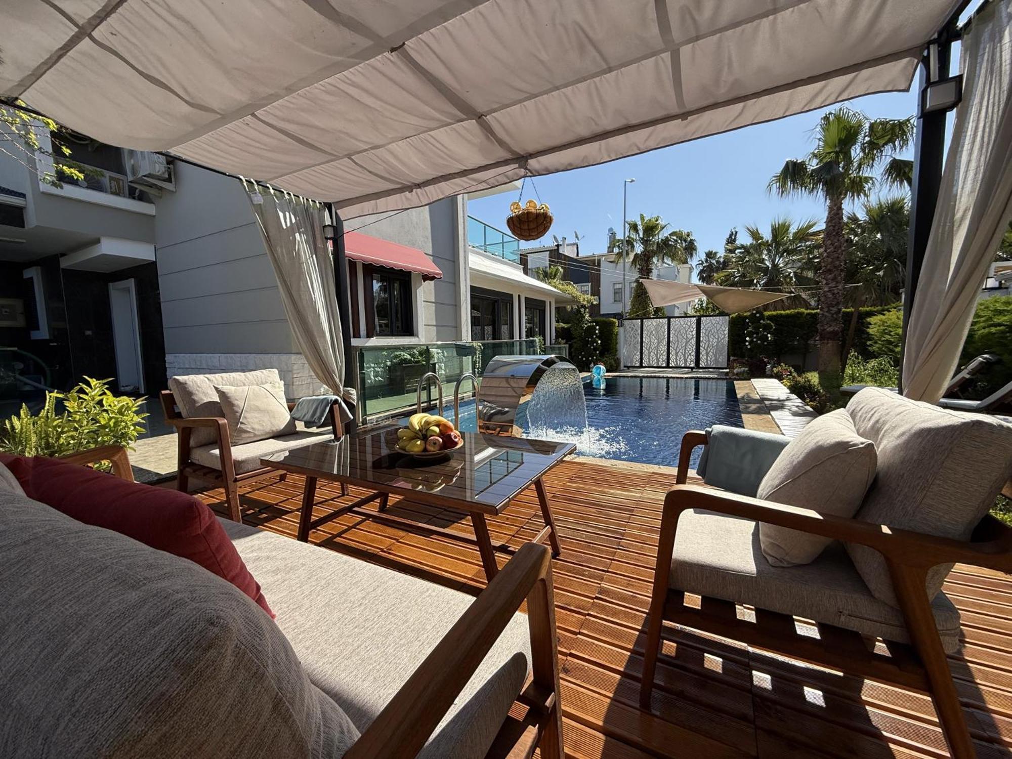 Villa Annabèll1 Havuzlu Jakuzili Triplex Lux villa Belek Extérieur photo